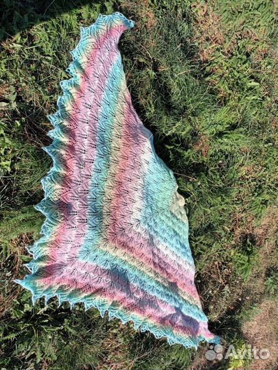 Вязаная шаль