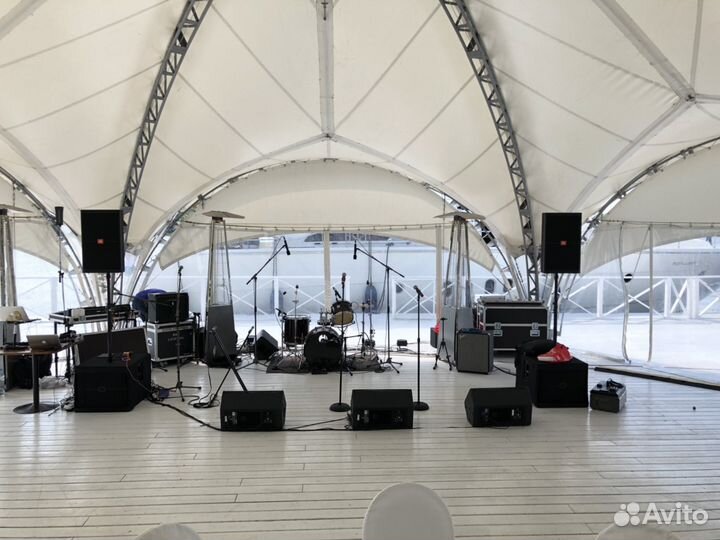 Аренда звукового светового и видео оборудования