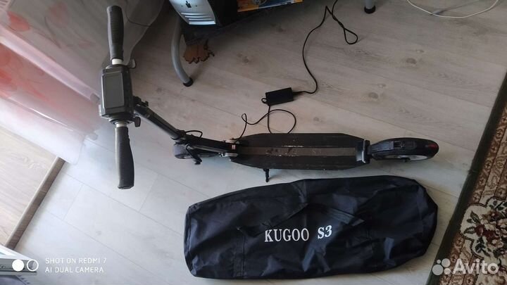 Электросамокат kugoo s3
