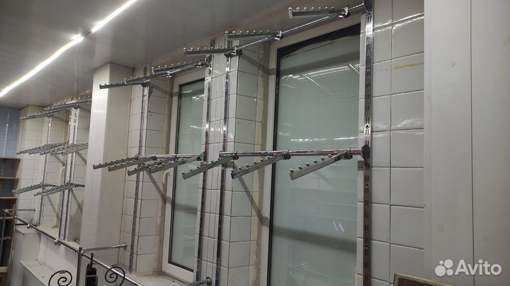 Торговое оборудование: витрины, прилавки, полки