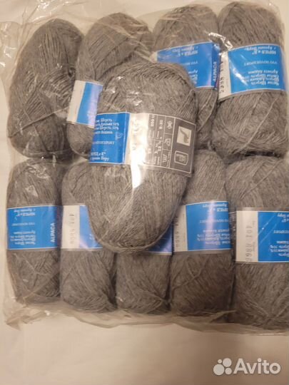 Пряжа овечья шерсть для вязания