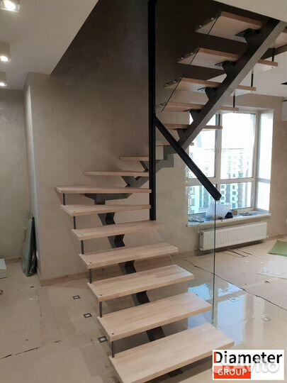 Изготовление красивой лестницы из металла