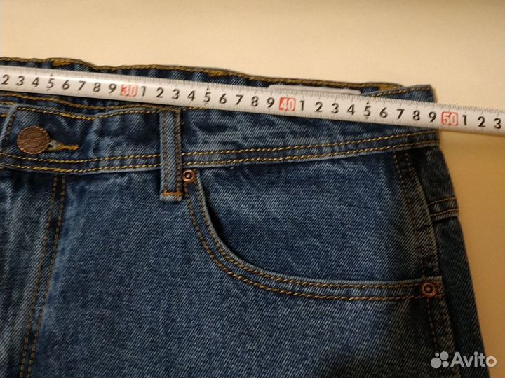 Джинсы Wrangler W38 L32 Коттон (варёные)