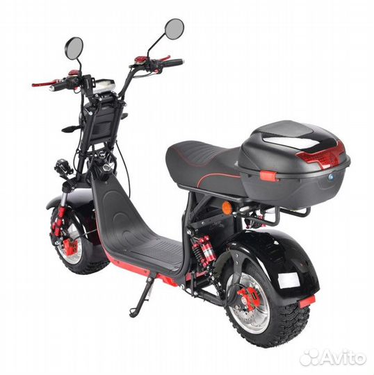 Электроскутер white siberia PRO 2500W black 2022г