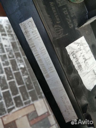 Порог пластик bmv 5177 3330 869