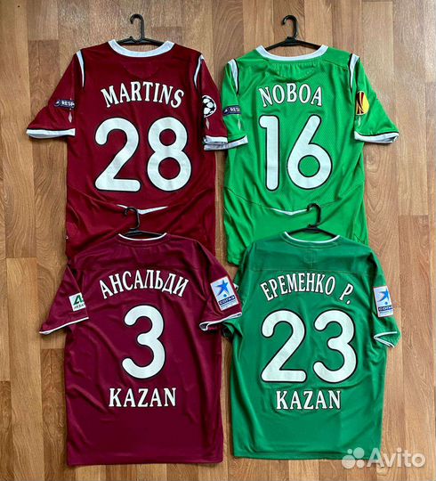 Игровые майки фк Рубин Казань