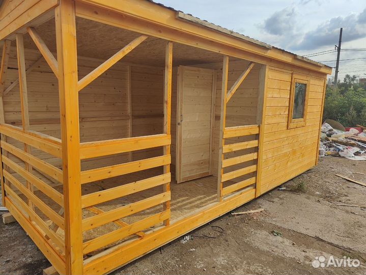 Бытовки новые деревянные с доставкой за 12 часов