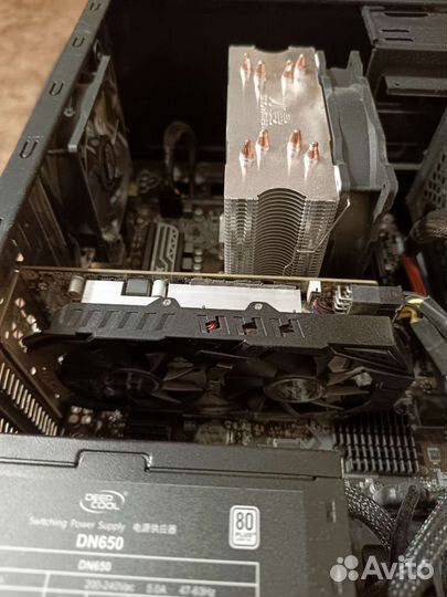 Видеокарта rx580 4gb