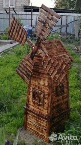 Деревянные Интерьерные изделия - Мельница