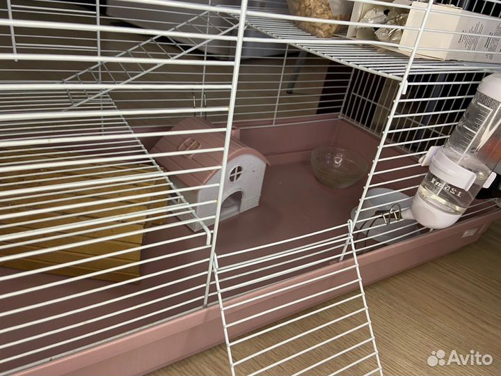 Клетка (для крыс, морских свинок, мышек, хомячков)