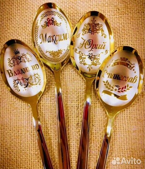 Персонализированные ложки и вилки для стильного ст