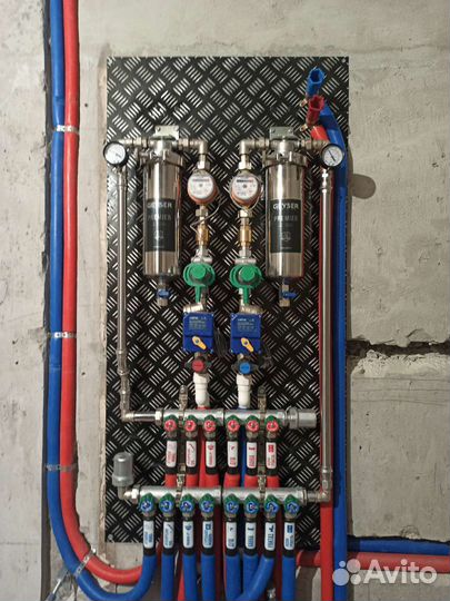 Сантехник. Сантехнические работы.теплый пол