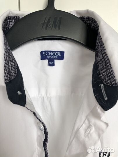 Рубашка белая для мальчика