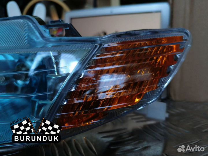 Фара передняя синяя DIO ZX 34 / ZX 35