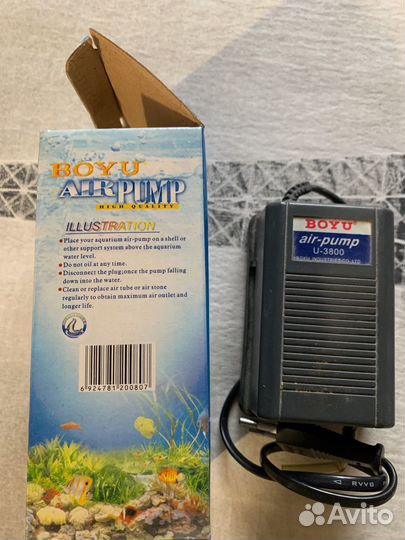 Компрессор в аквариум