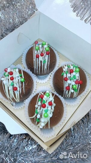 Шокобомбочки с какао и маршмеллоу