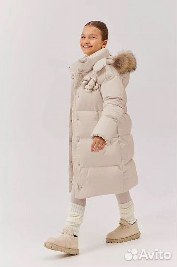 Пуховик пальто gnk 122,128,134,140,146