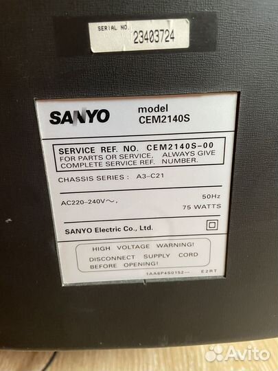 Продаю телевизор Sanyo