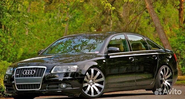 Лобовое стекло на Ауди А6 2005-11