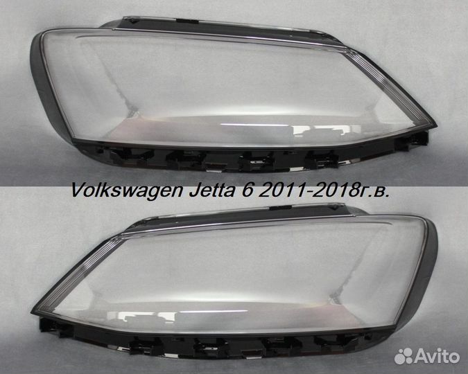 Новые стекла фар Volkswagen Jetta 6