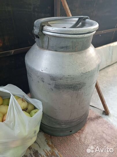 Фляга СССР 40 литров алюминий