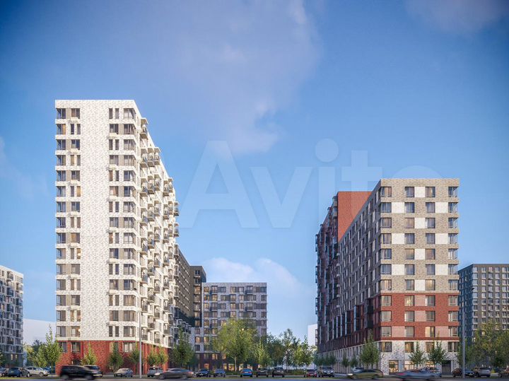 2-к. квартира, 38,9 м², 4/17 эт.