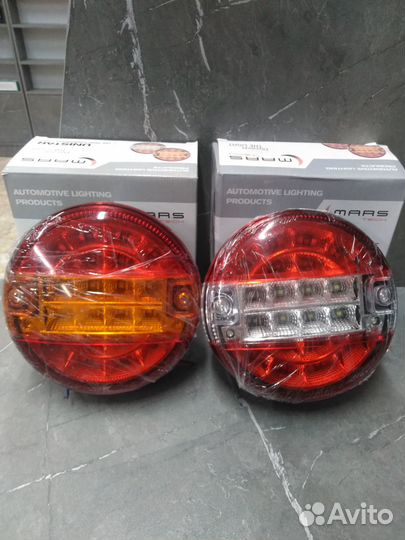 Светодиодный фонарь грузовой 12-24V 14см