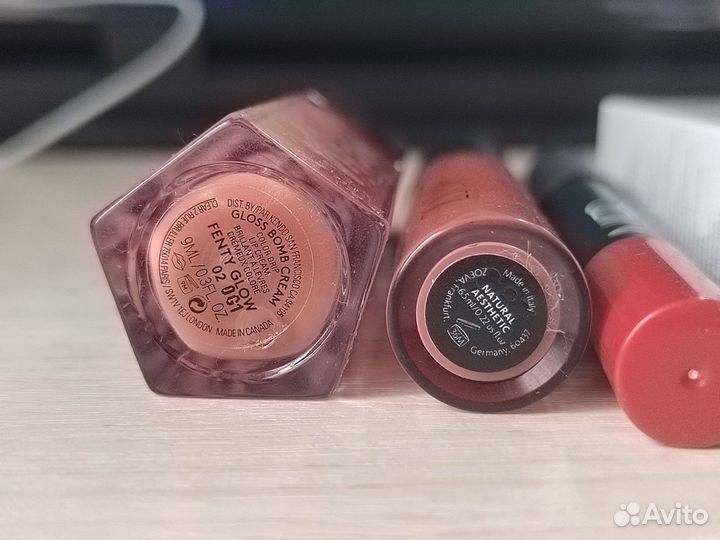 Набор косметики пакетом nars zoeva abh fenty ciate