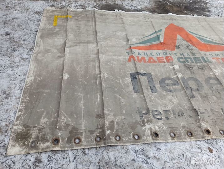 Тент штора на полуприцеп