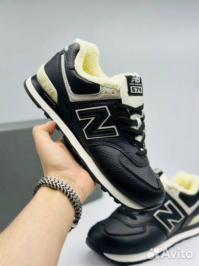 New balance 574 зимние (42)