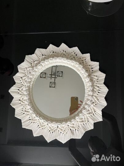 Зеркало ручной работы )