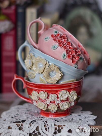 Кружка керамическая ручная работа неликвид