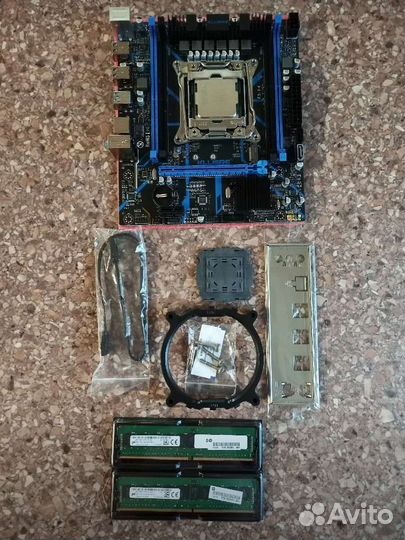 Комплект X99 xeon 2670v3 16GB DDR4 lga 2011-3