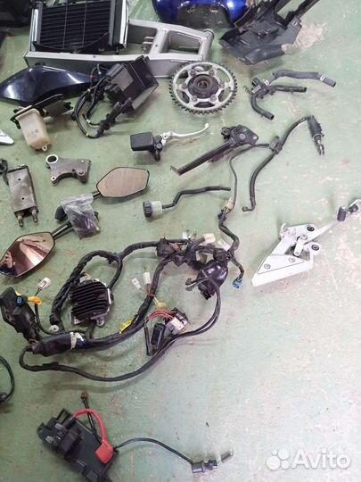 Yamaha fz6 разбор, запчасти