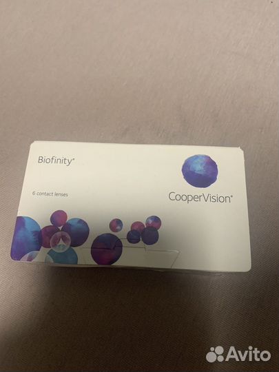 Линзы biofinity -4.75