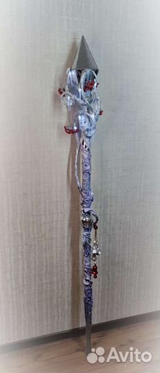 Посох деда мороза светящийся