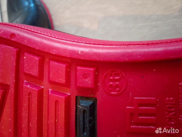 Полусапожки женские резиновые