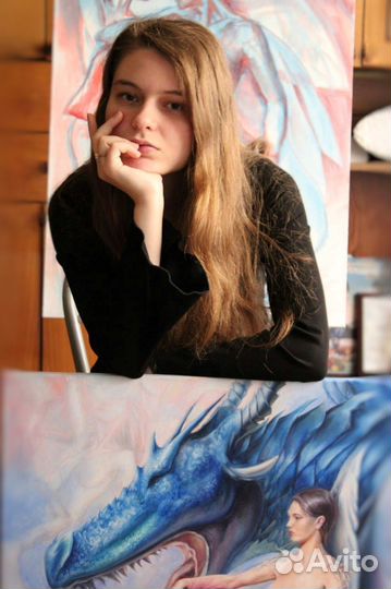 Картины на заказ, художник, портрет по фото