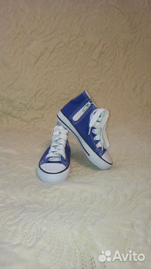 Кеды синие новые