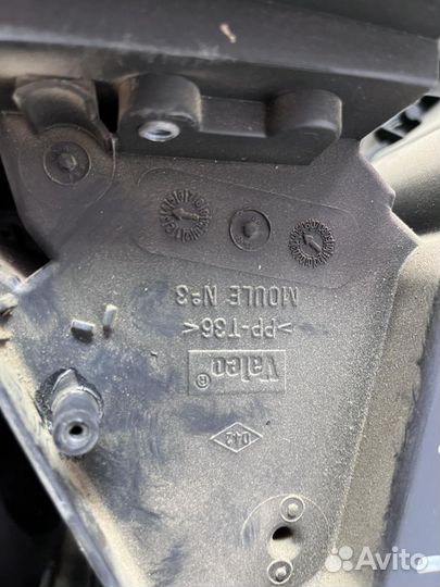 Корпус печки Renault Symbol 2005