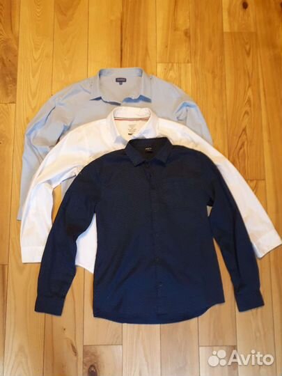 Рубашки и брюки для школы на рост 145