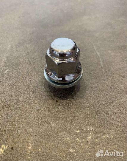 Гайка колесная м12 1.5 ключ 21 с пресс-шайбой