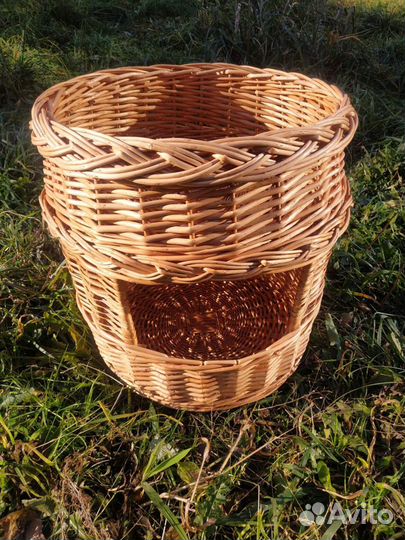 Плетеный дом для кошек 2 этажный эксклюзивный