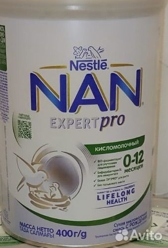 Нан кисломолочный 0-12