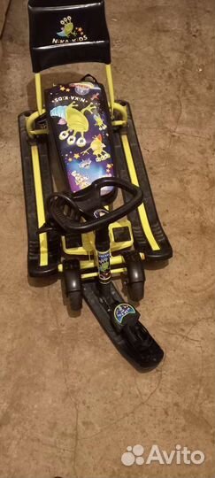 Детские санки на колесах