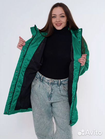 Куртка женская осень зима 48 размер новая