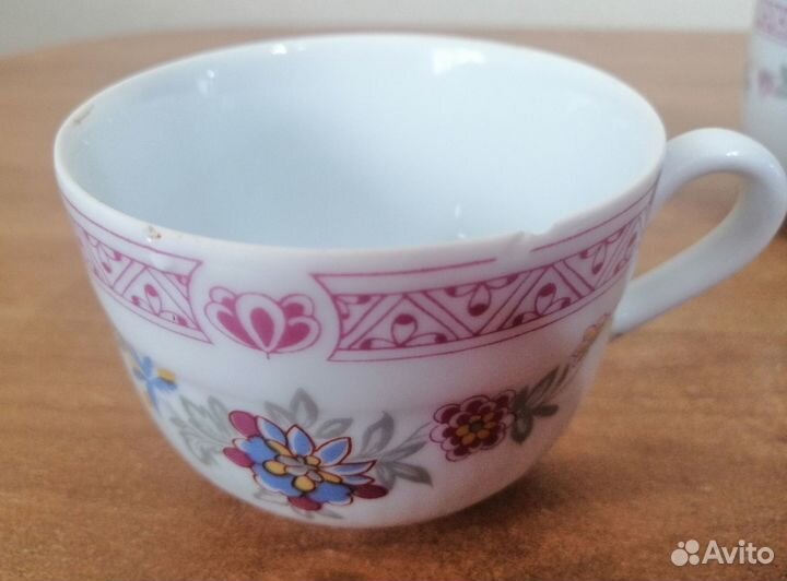 Сервиз чайный Kahla GDR ГДР с павлинами