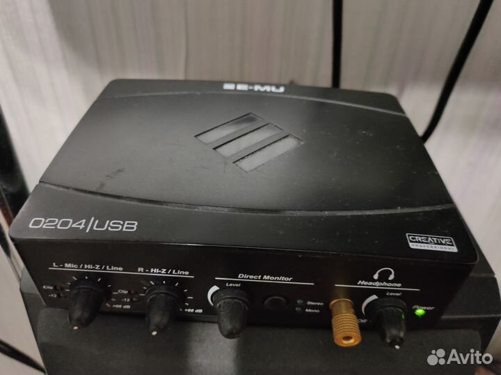 Студийные мониторы JBL 305p mkii, карта E-mu 0204