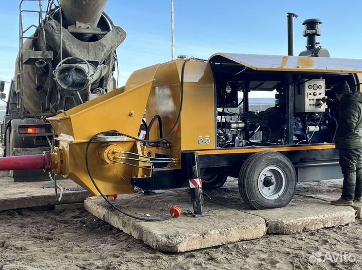 Стационарный бетононасос бн-40 (GR 40)