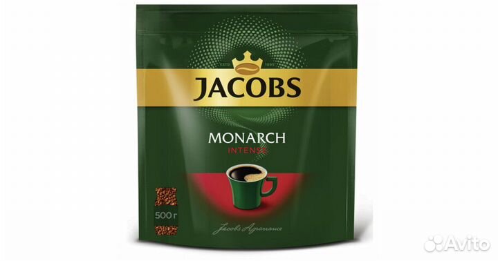 Кофе растворимый Якобс Монарх 150гр. 500гр